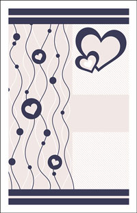 Wedding Program Cover Template 14A - Graphic 1